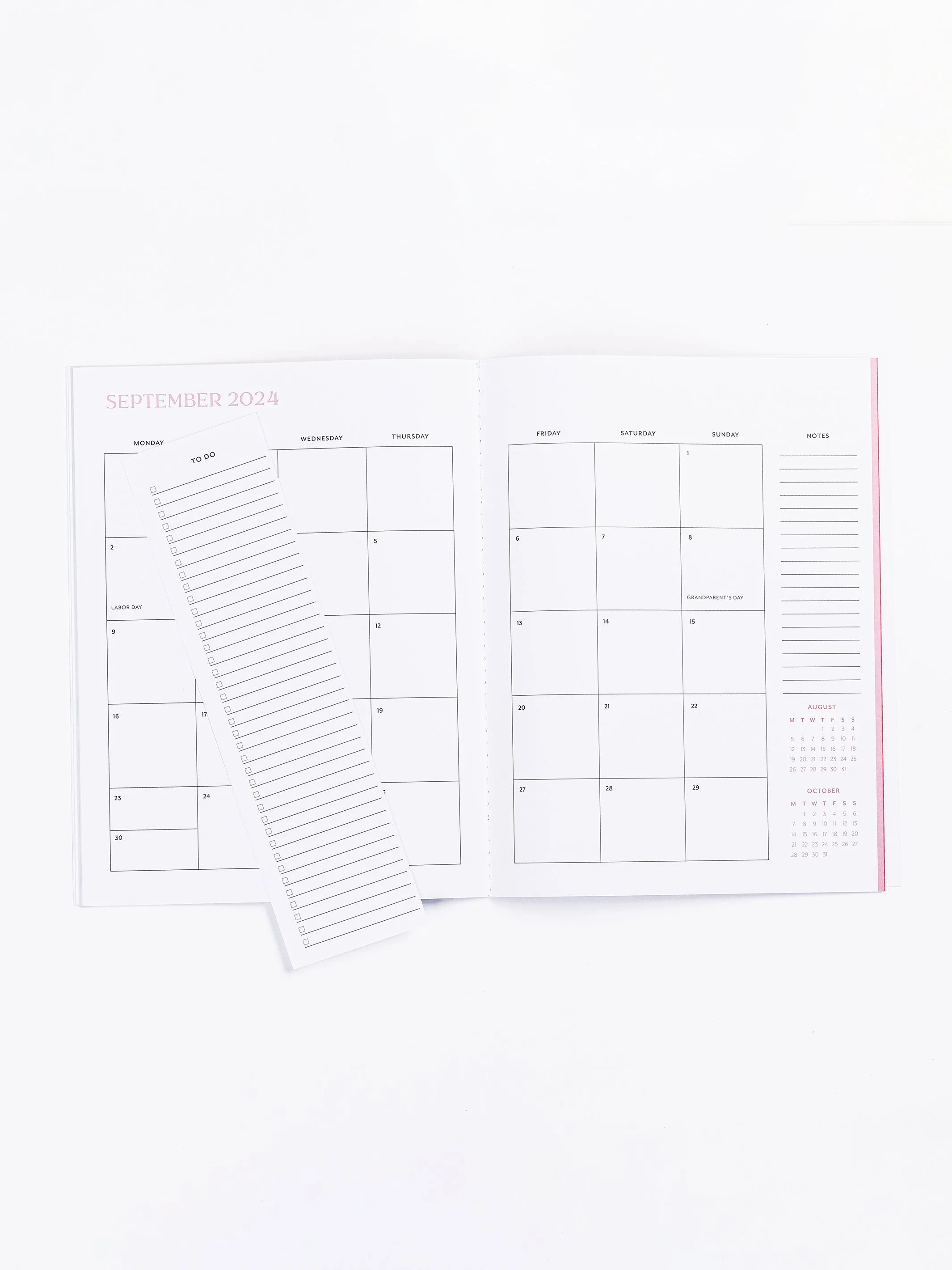 2024-25 Large Monthly Academic Planner | Mind The Gap