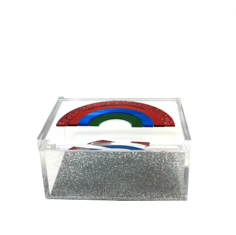 Acrylic Rainbow Box