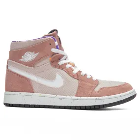 Air Jordan 1 Zoom Cmft - Fossil Stone/White/Fossil Rose