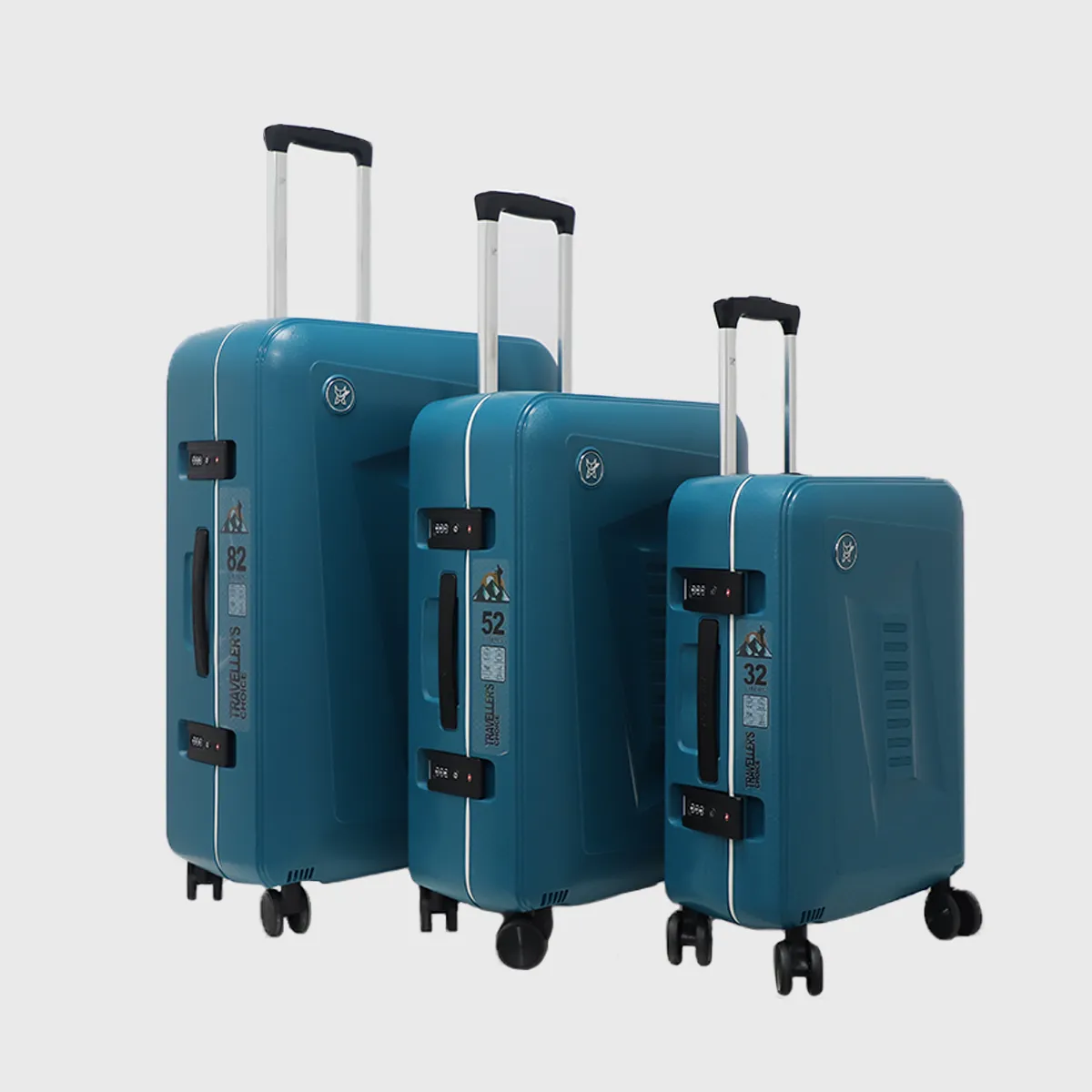 Arctic Fox Elite Armor Hard-side check-in luggage/Suitcase/Trolley Bag (Teal)