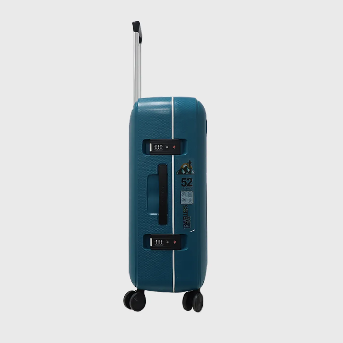 Arctic Fox Elite Armor Hard-side check-in luggage/Suitcase/Trolley Bag (Teal)