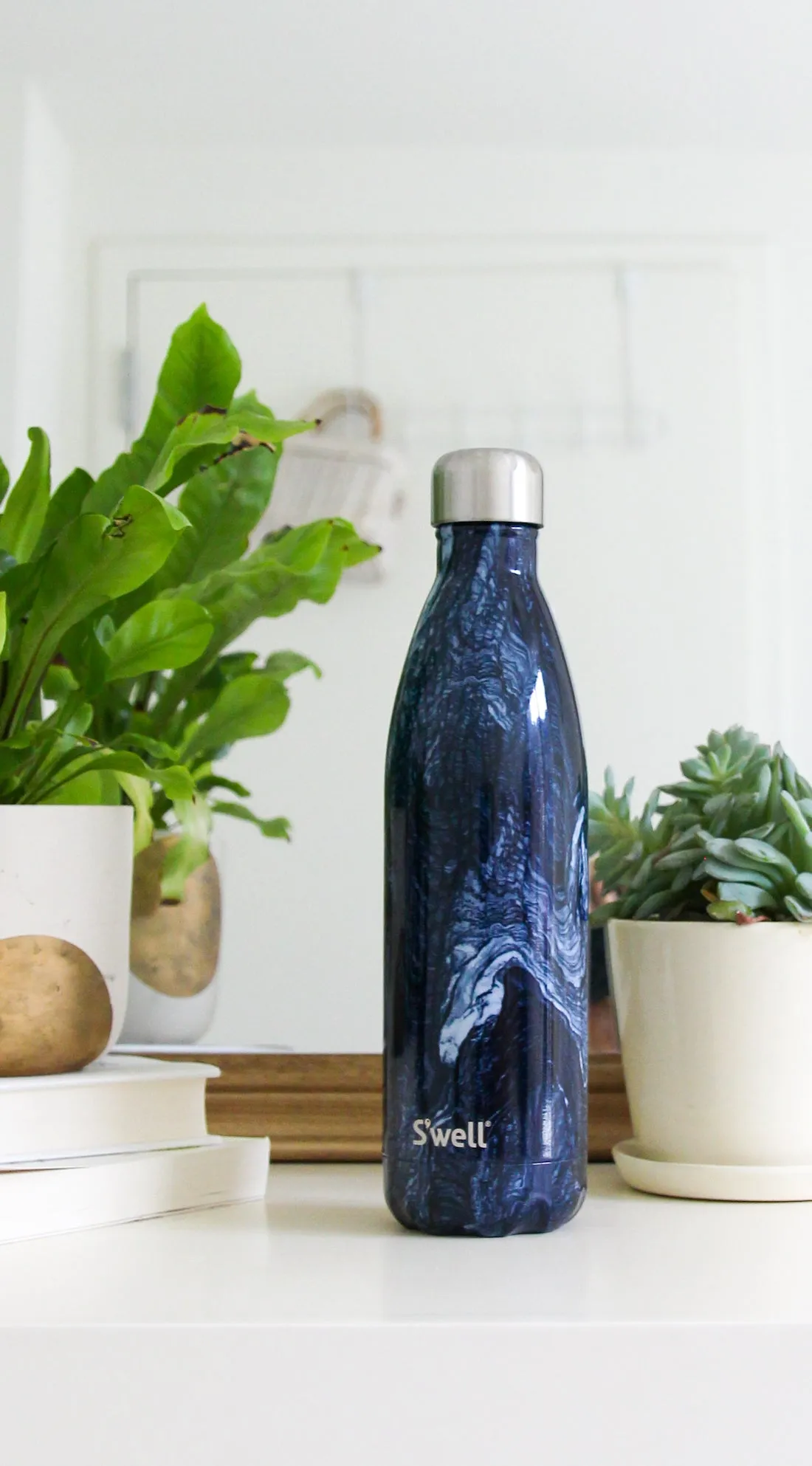 Azurite Marble - Stainless Steel S'well Water Bottle