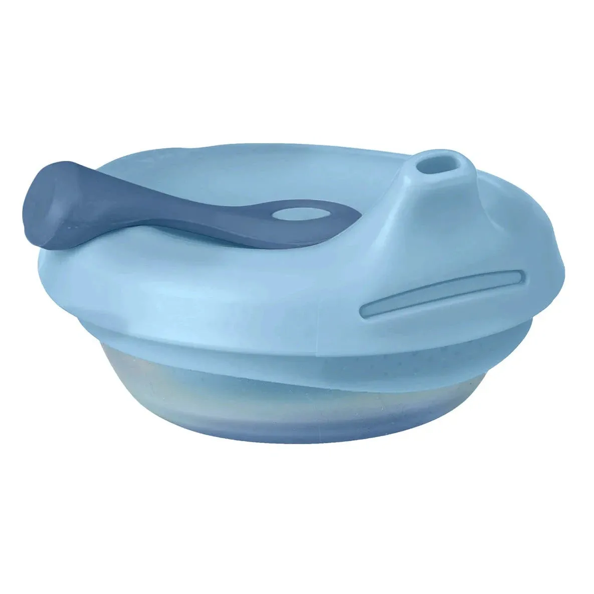 B Box Silicone Fill and Feed Food Pouch - Lullaby Blue