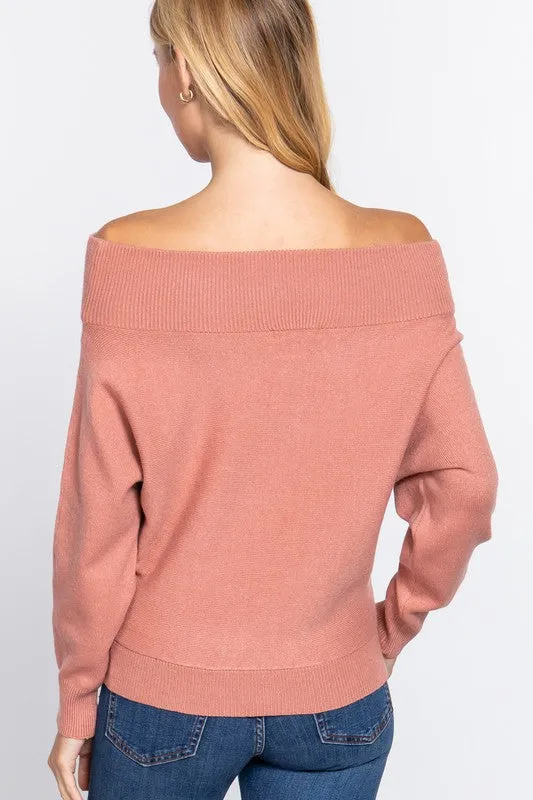 Be My Valentine Off The Shoulder Top