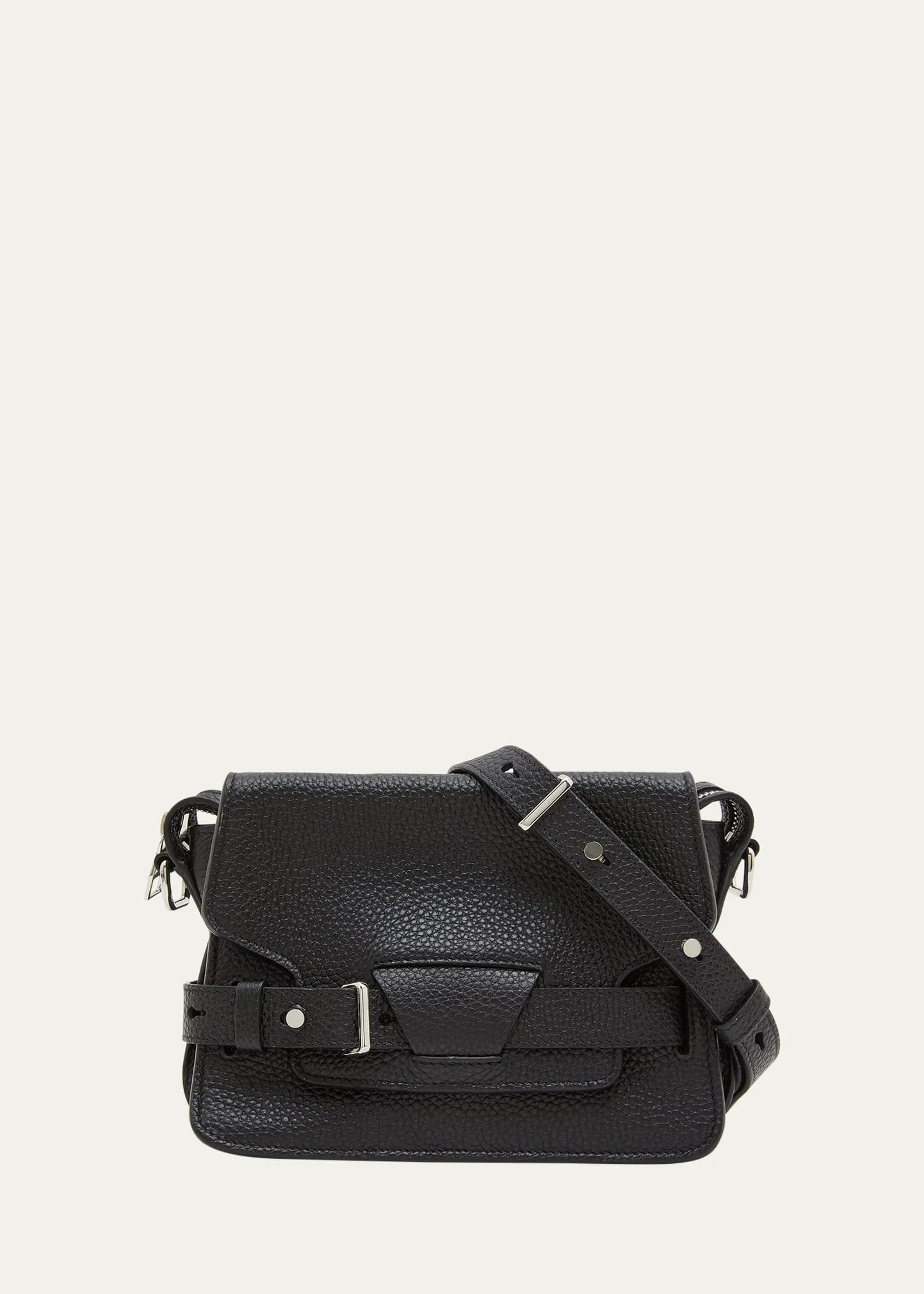 Beacon Small Calfskin Crossbody Bag