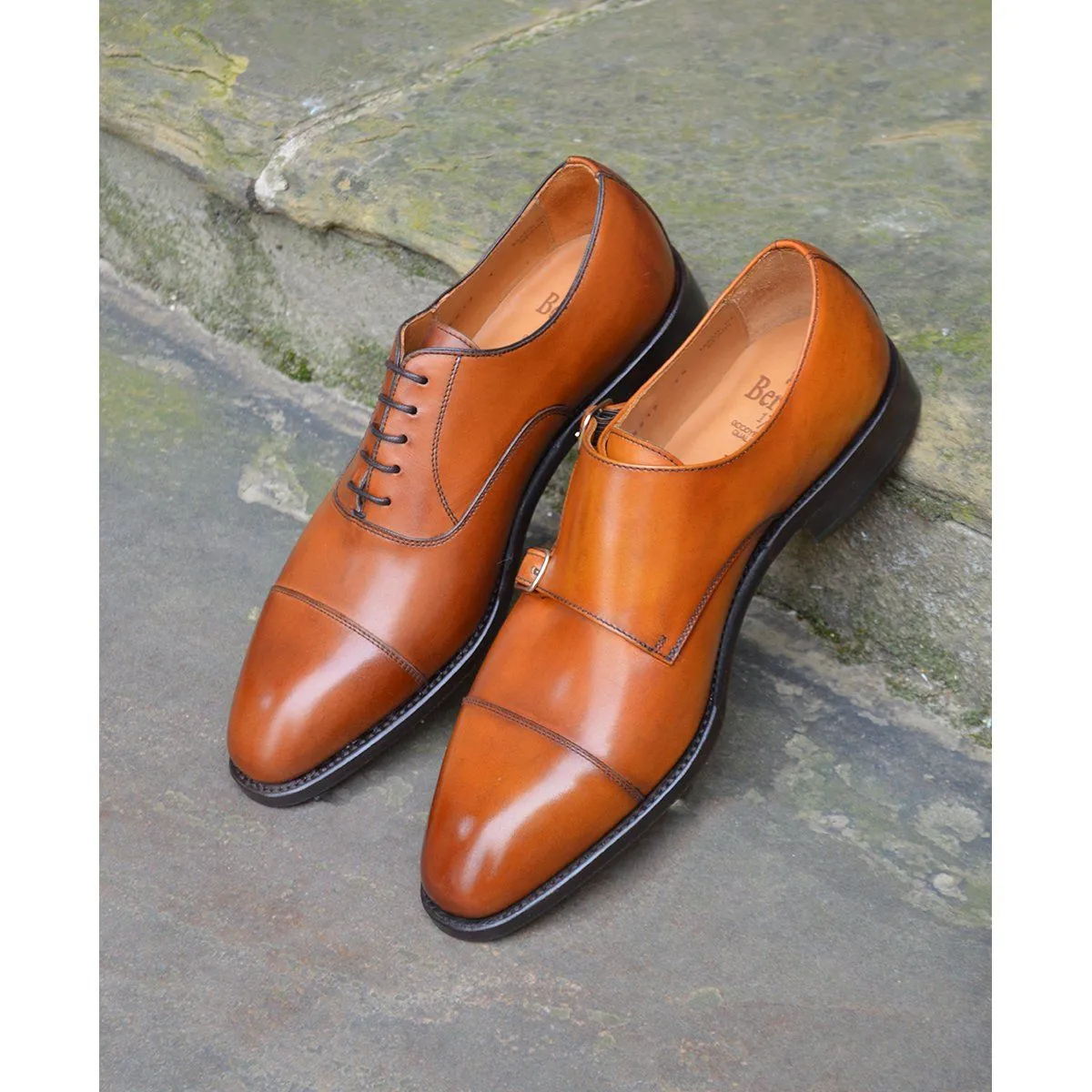 Berwick 1707 Double Monk (5212)- Tan