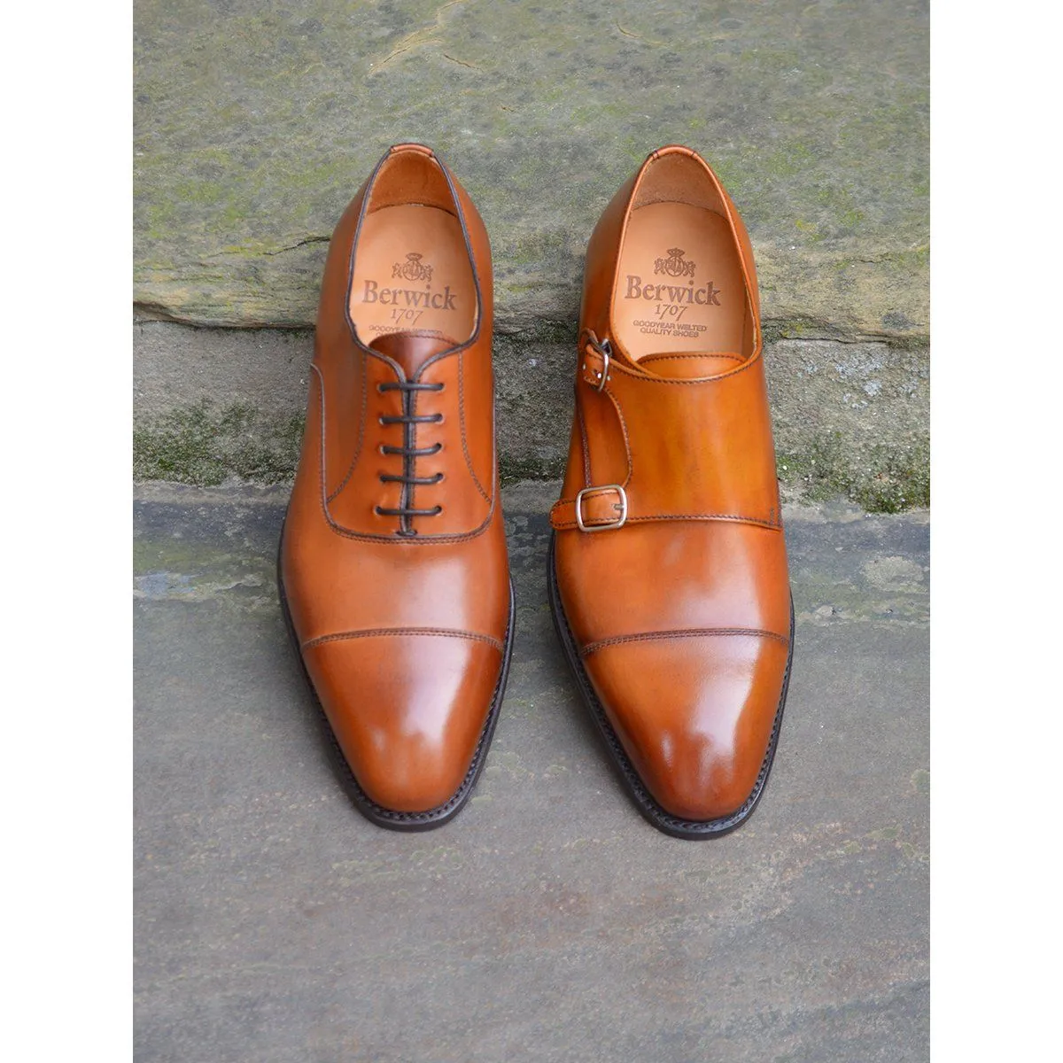 Berwick 1707 Double Monk (5212)- Tan