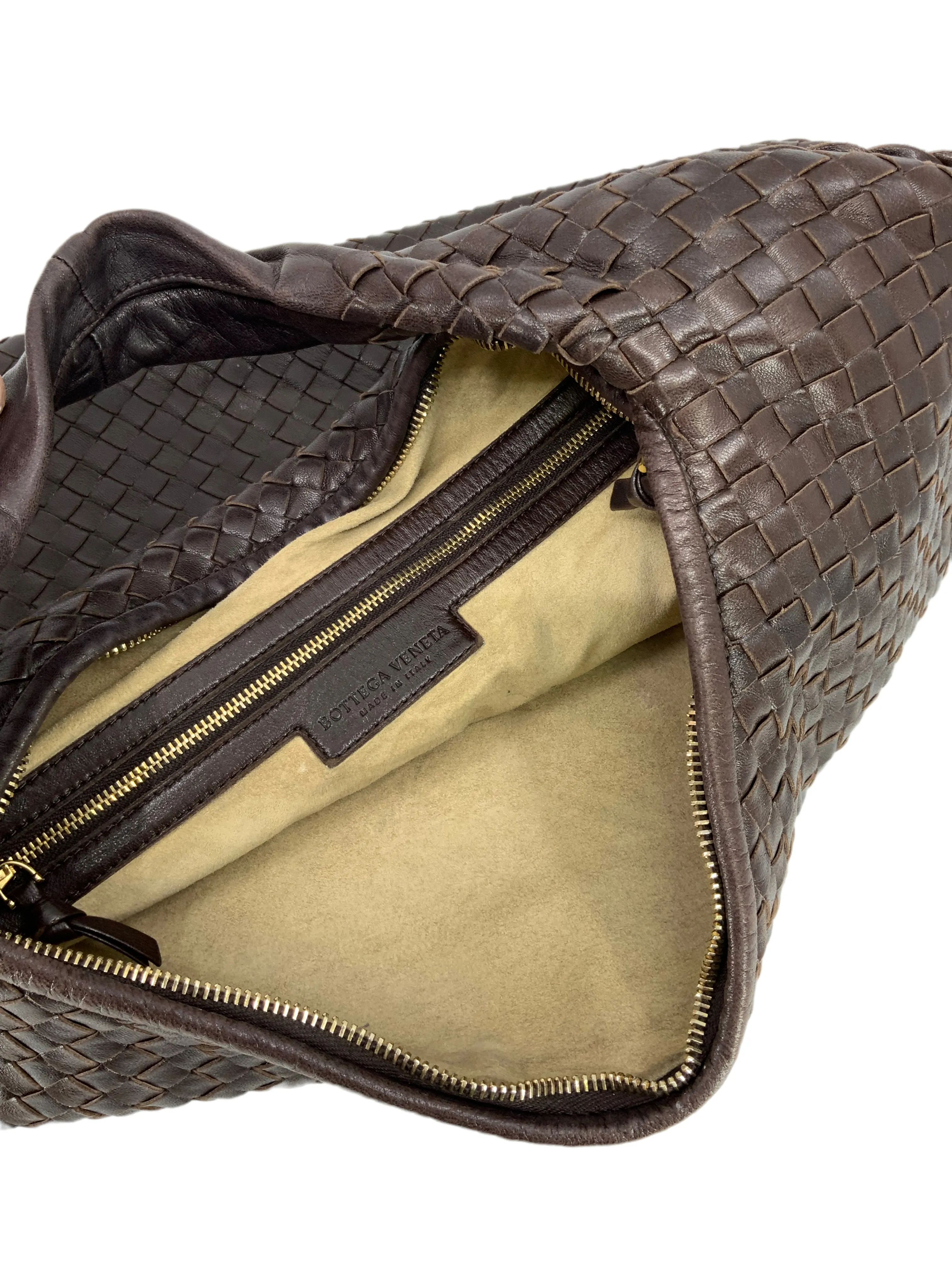 Bottega Veneta Nappa Intrecciato Large Veneta Hobo