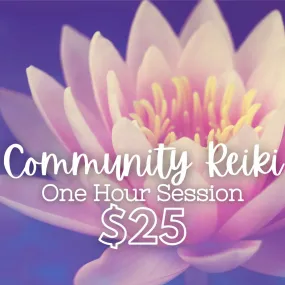 Community Reiki - Client Booking - Monday, April 15