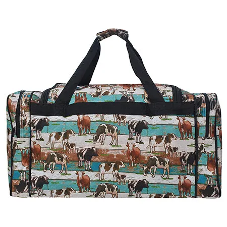 Country Side Moo NGIL Canvas 23 Duffle Bag