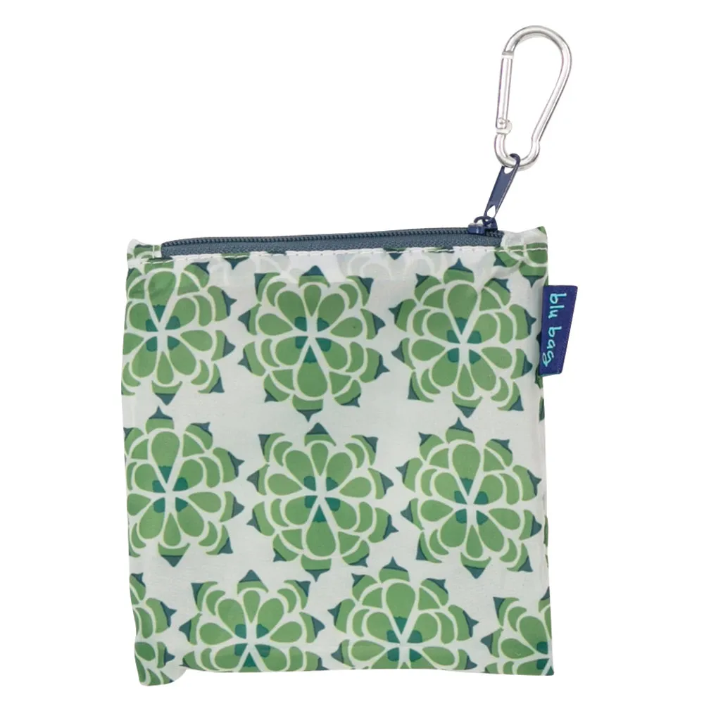 Desert Succulent Blu Reusable Shopping Bag - Machine Washable