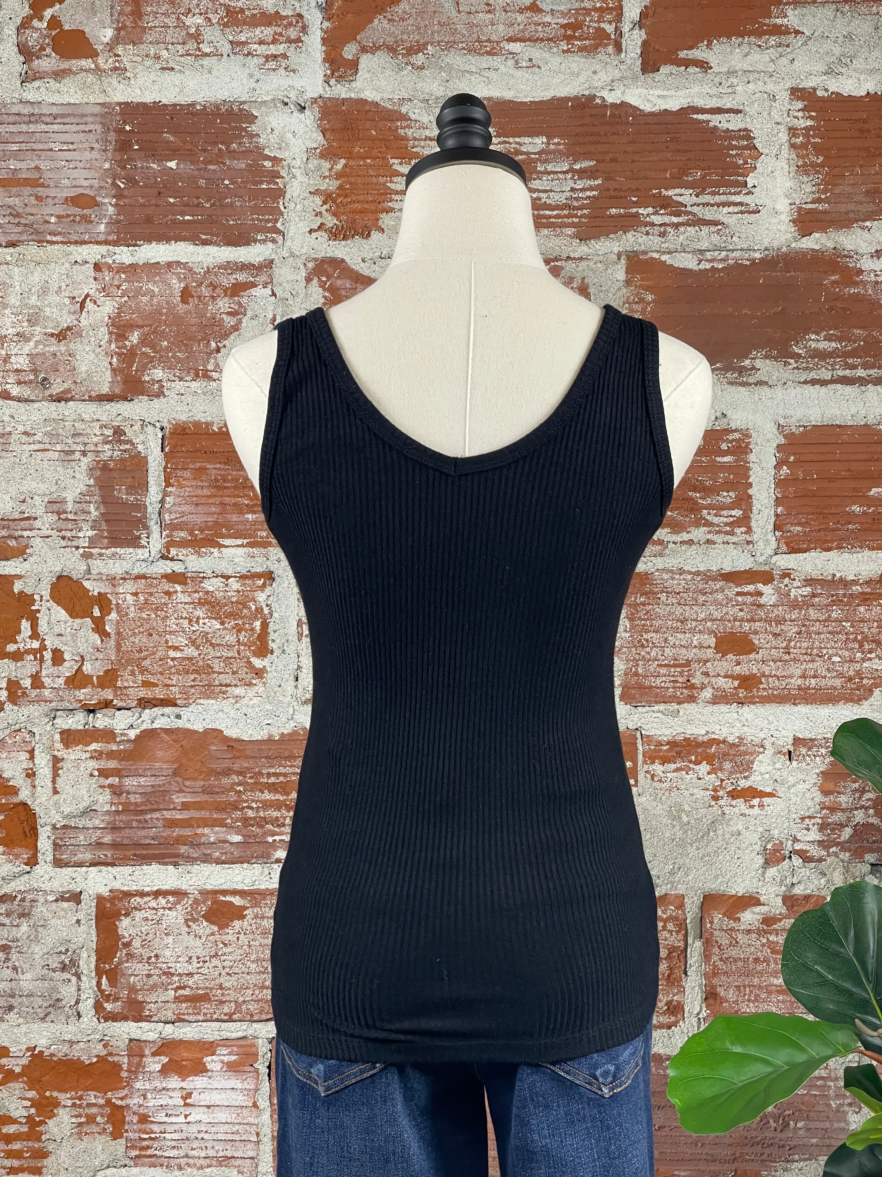 For Everything Reversible Tank in Black