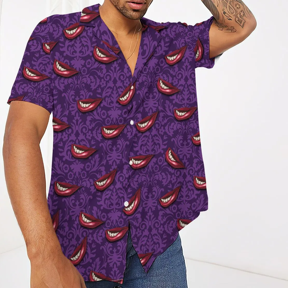 Gearhuman 3D MS Lovely Mouth Hawaii Shirt