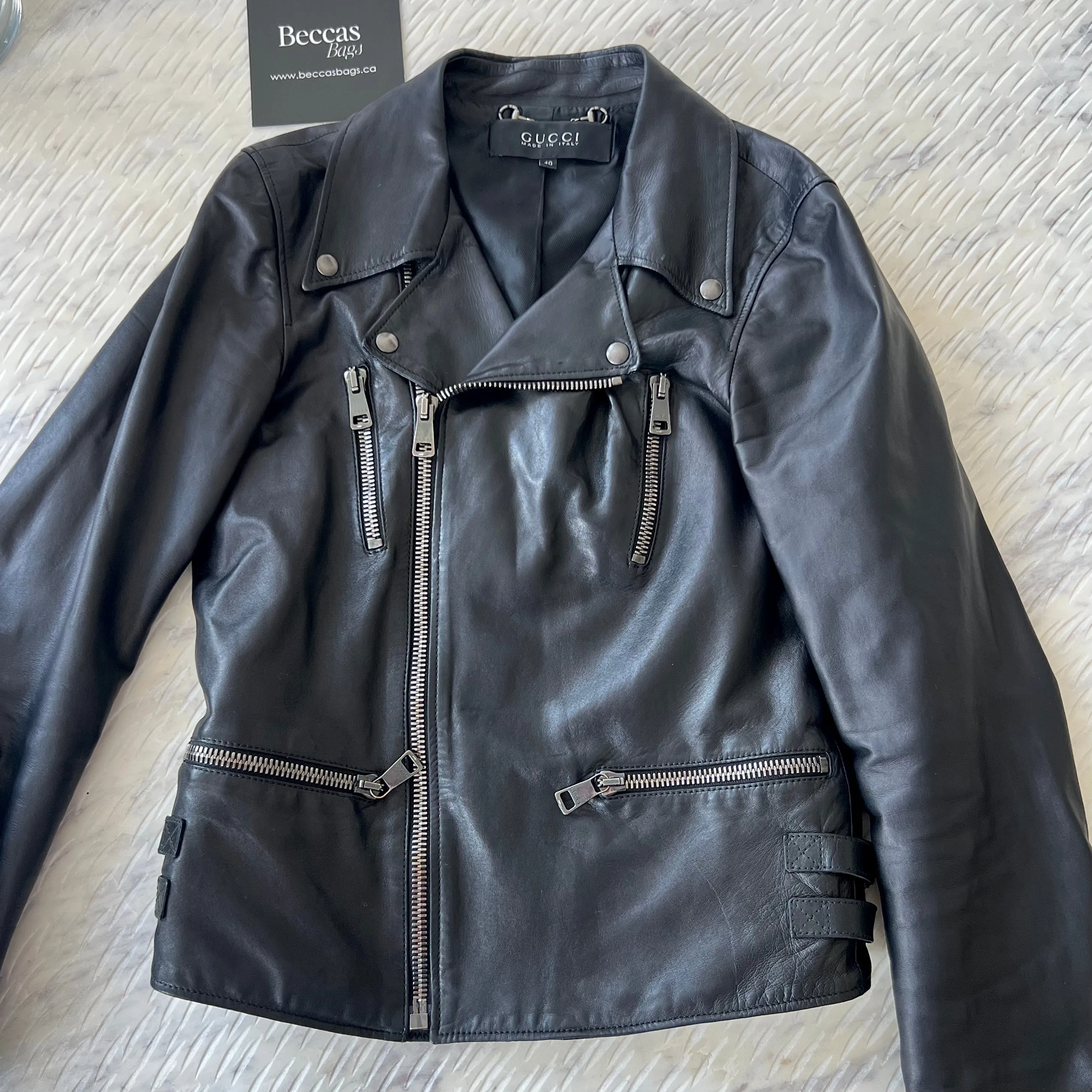 GUCCI Leather Jacket