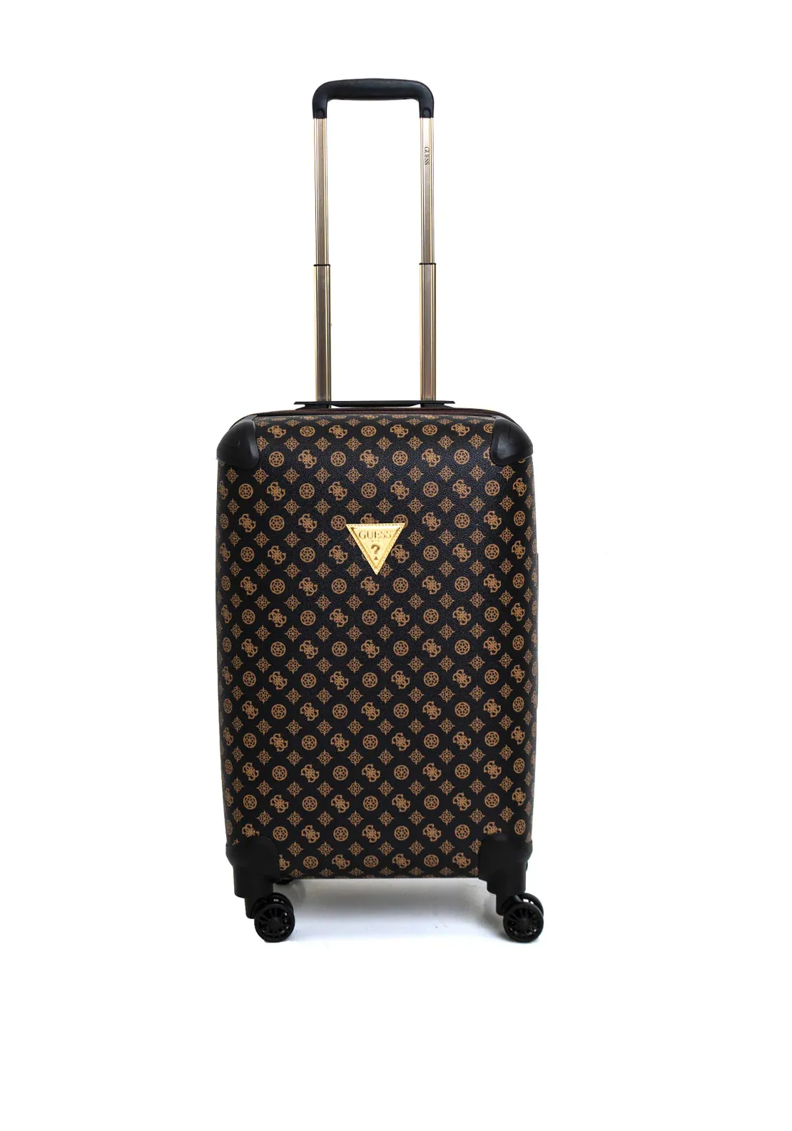 GUESS Wilder Travel 22 Spinner Suitcase Brown