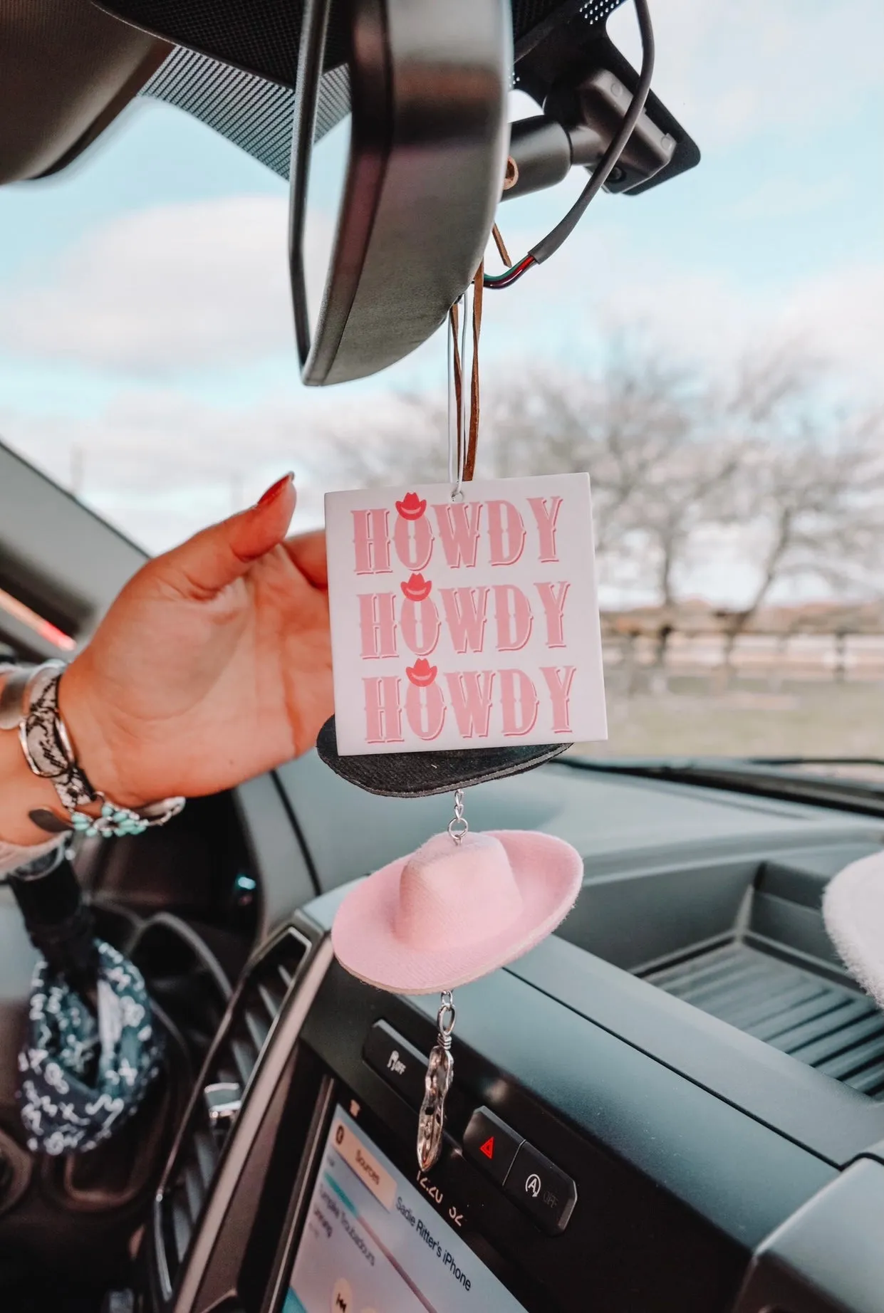 Howdy Howdy Howdy Air Freshener Single