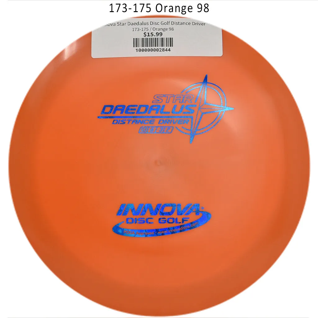 Innova Star Daedalus Disc Golf Distance Driver