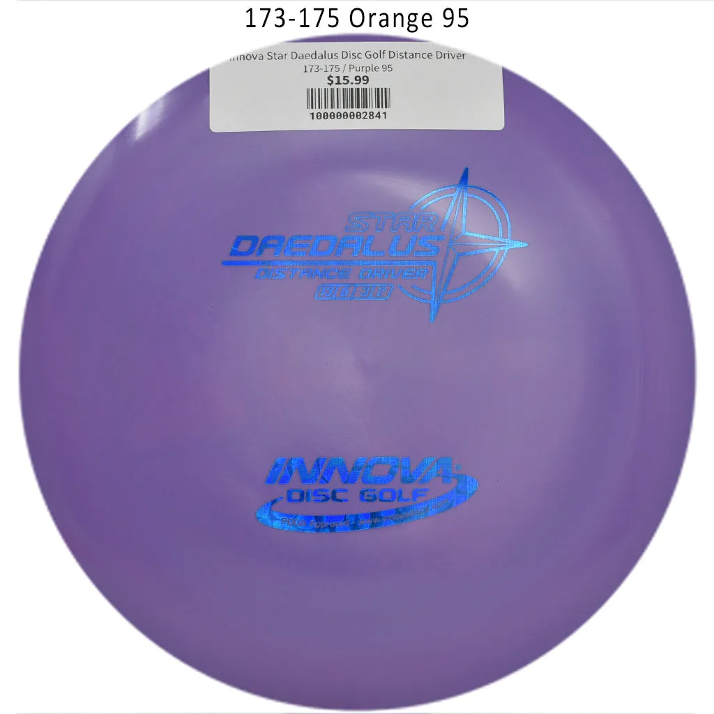 Innova Star Daedalus Disc Golf Distance Driver