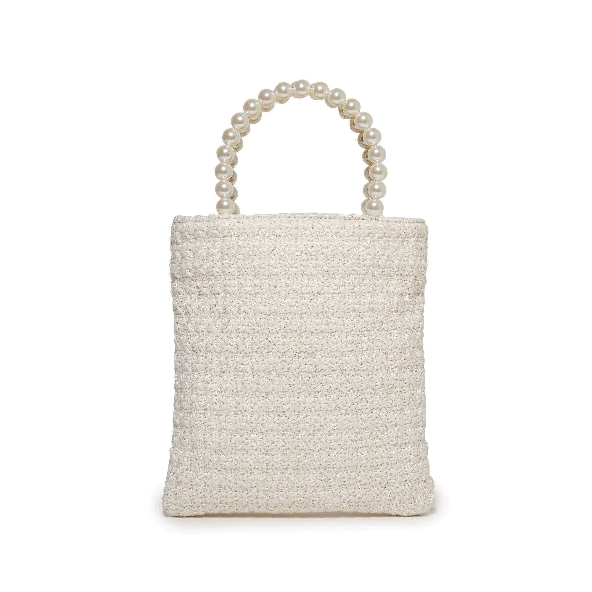 IVORY PALOMA PEARL TWEED CROSSBODY