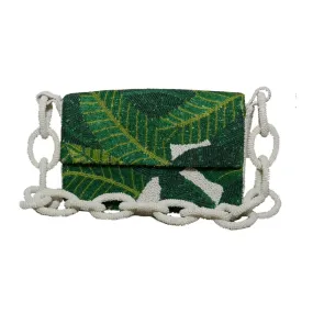 Leaf Beaded Bag