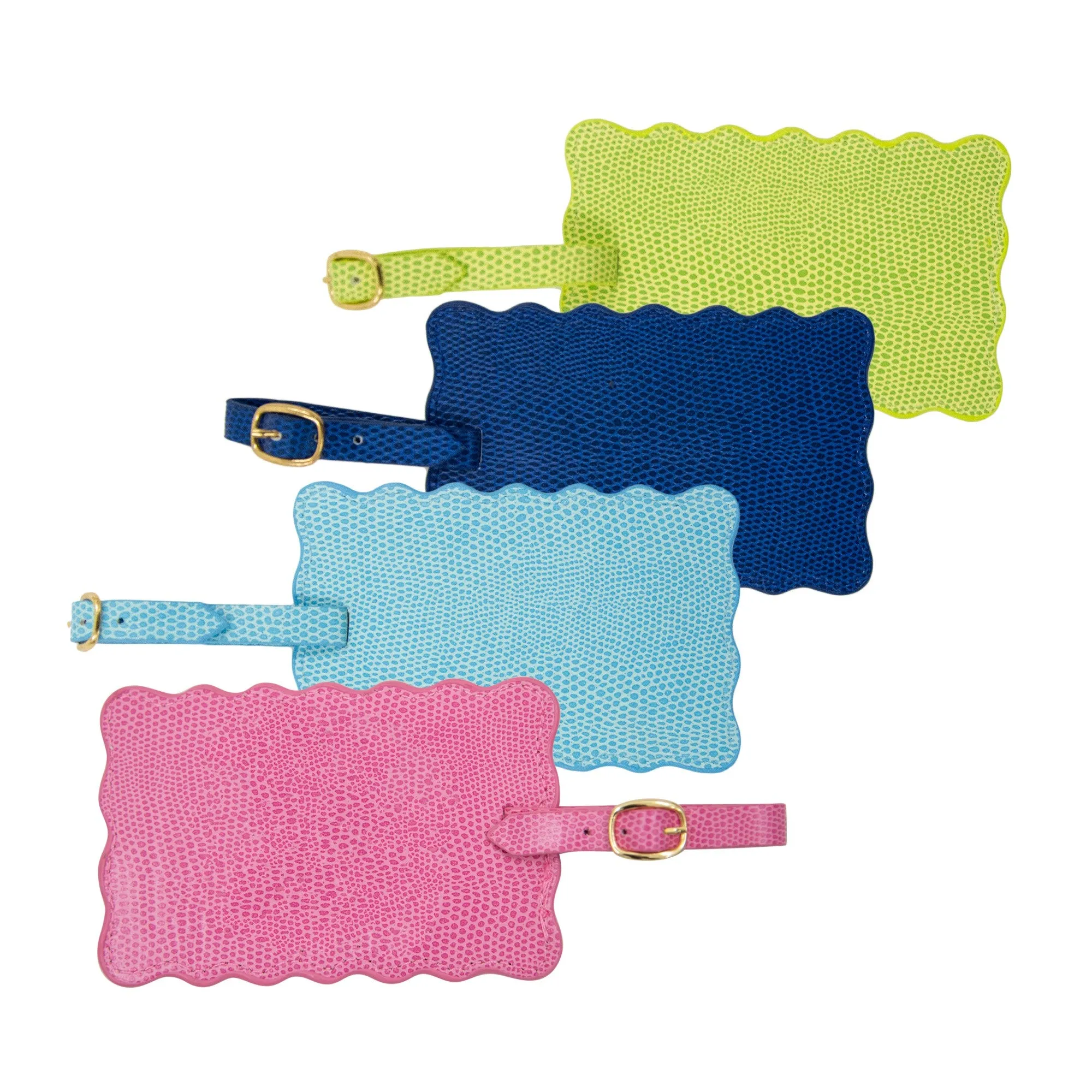 Lizard Scallop Luggage Tag