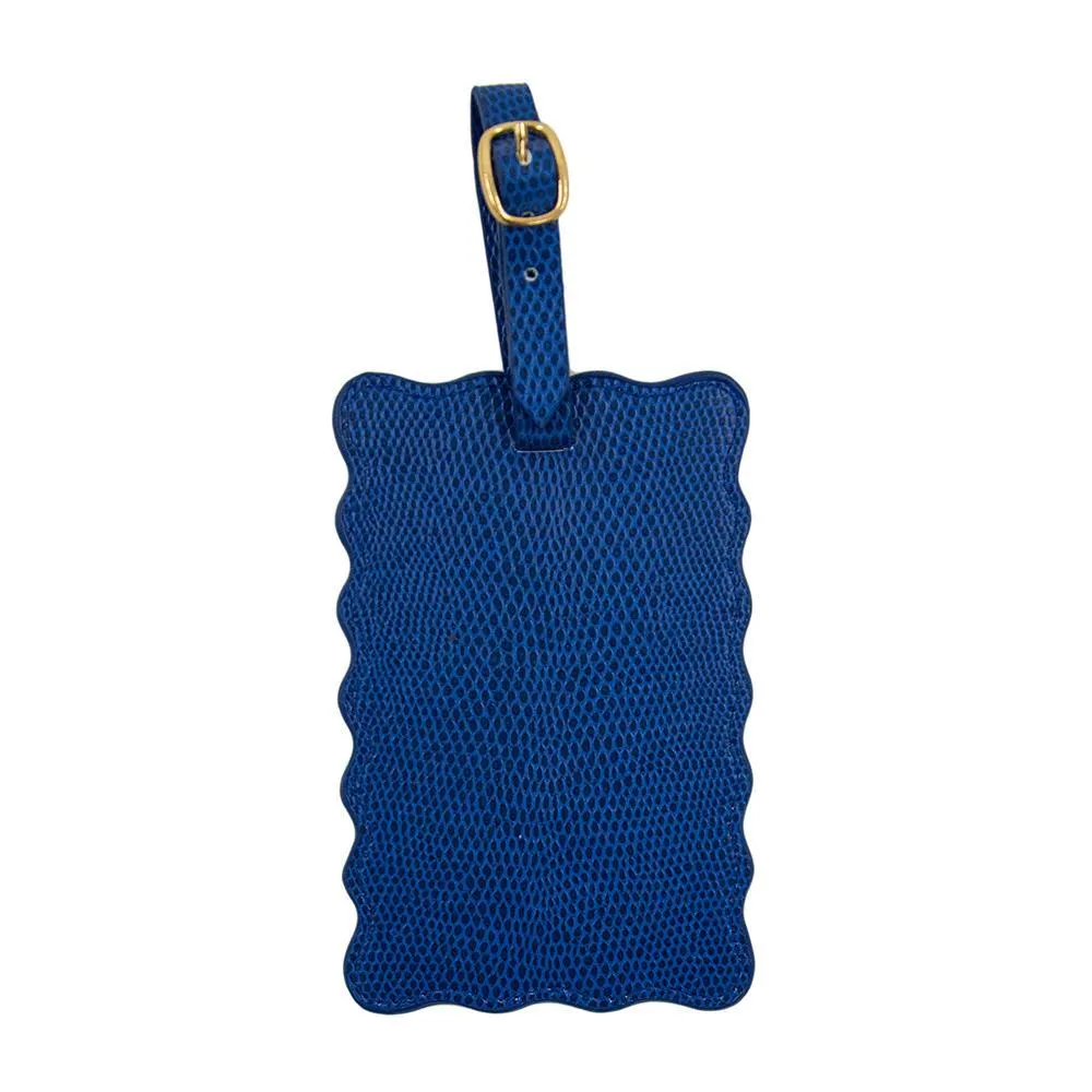 Lizard Scallop Luggage Tag