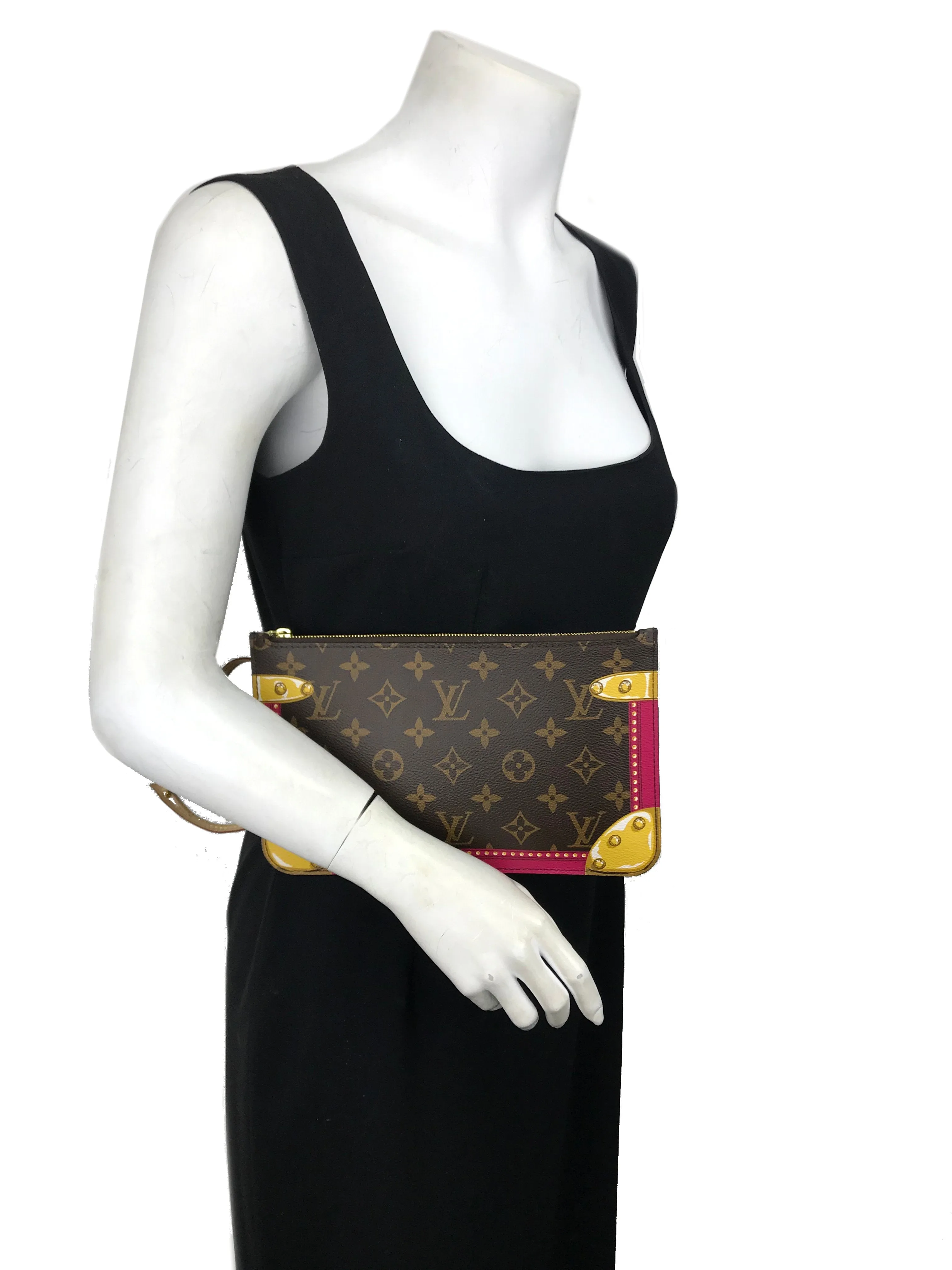 Louis Vuitton Summer Trunk Neverfull MM Pochette