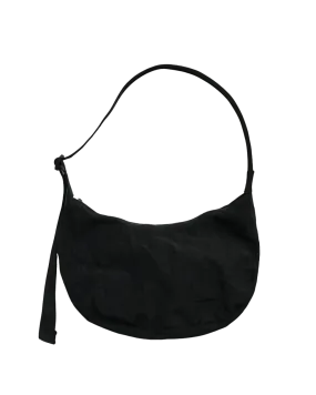 Medium Crescent Bag - Black