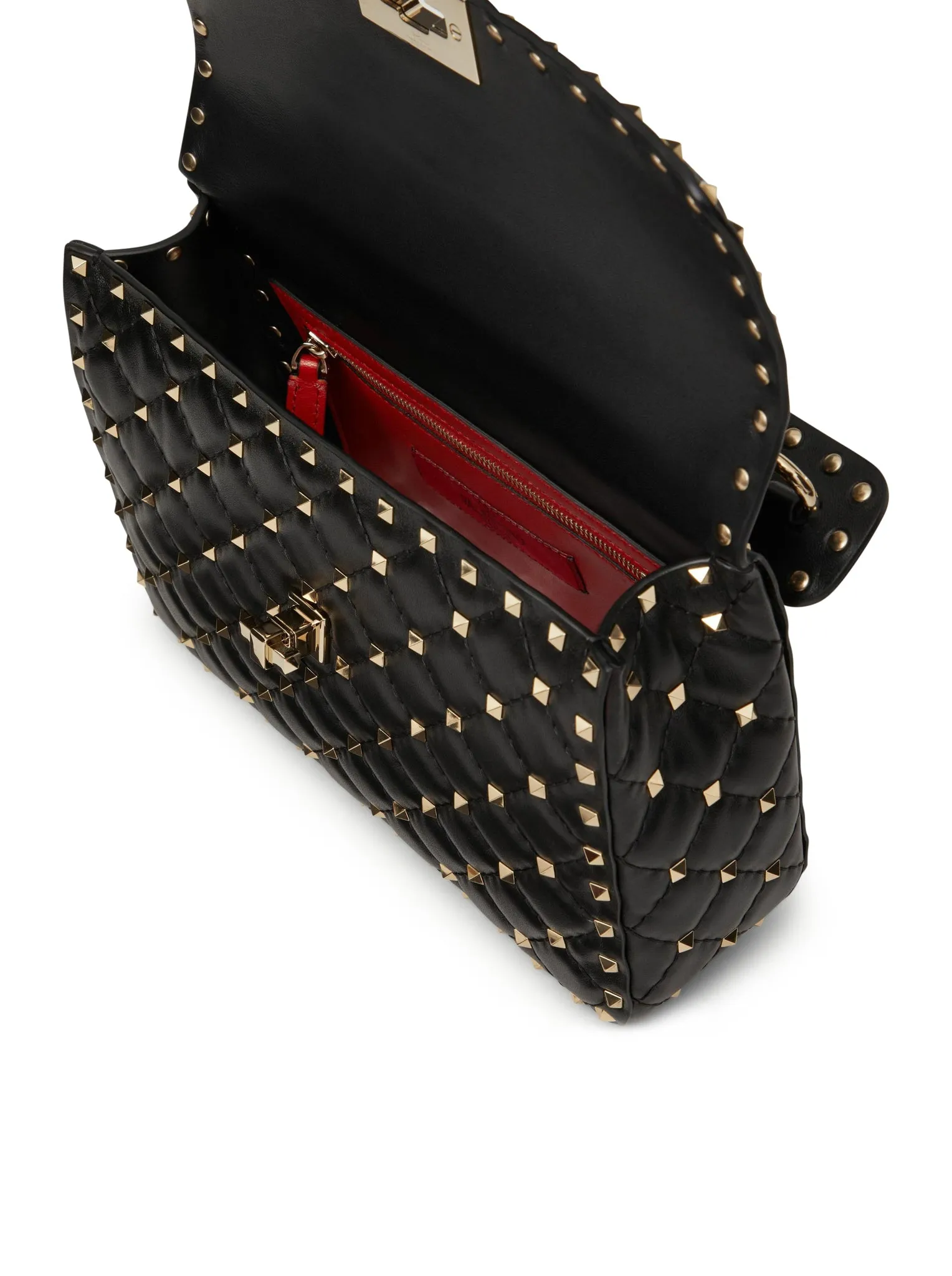 MEDIUM ROCKSTUD SPIKE BAG IN NAPPA