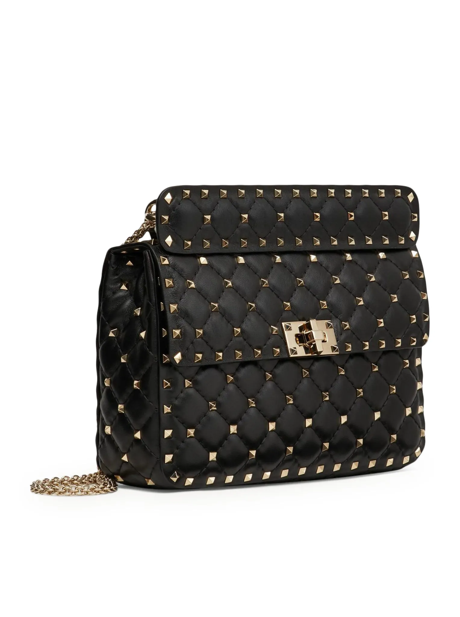 MEDIUM ROCKSTUD SPIKE BAG IN NAPPA