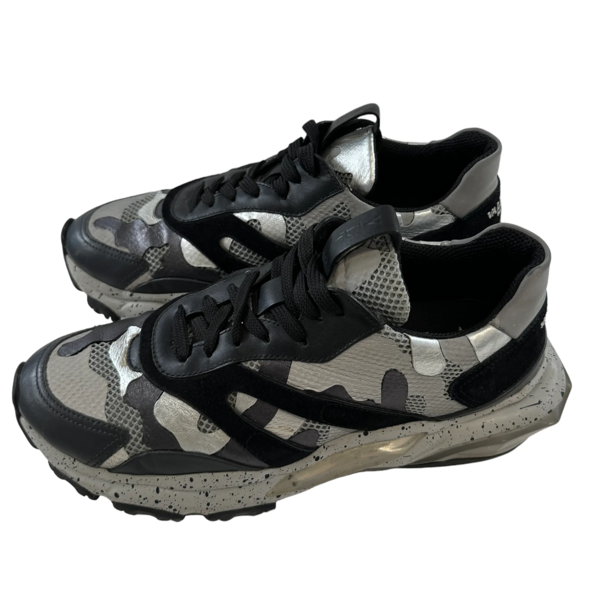 Men's Bounce Camouflage Trainers Black Size EU 41 / UK 7