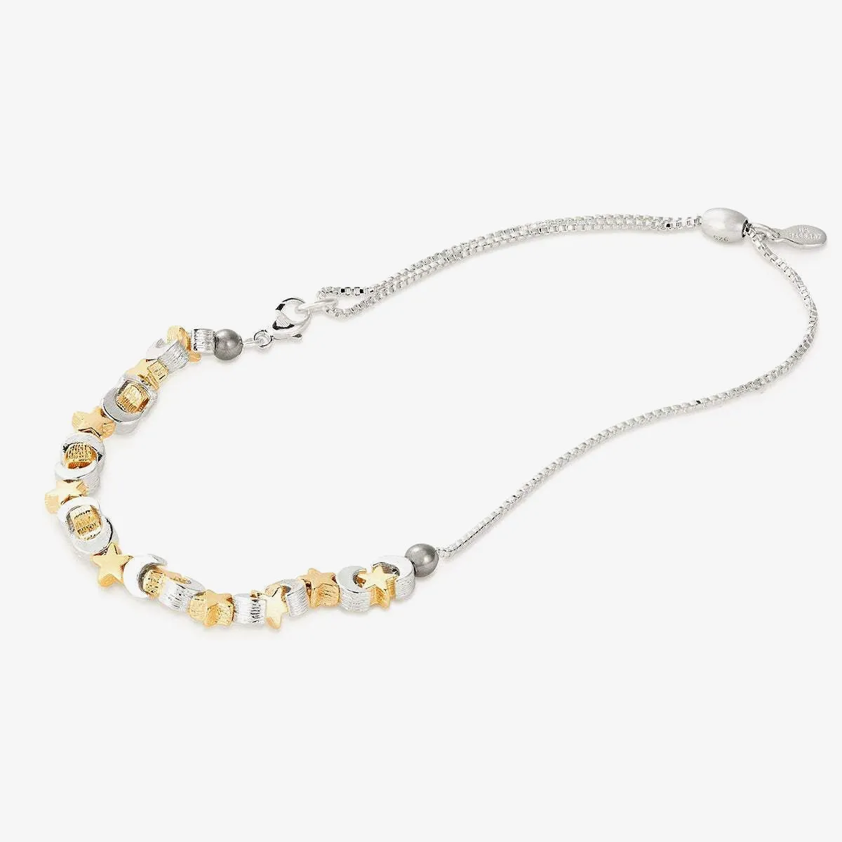 Moon   Star Charm Anklet