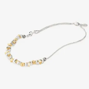 Moon   Star Charm Anklet