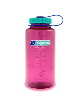 Nalgene Wide Mouth 1L Tritan Sustain Bottle Electric Magenta