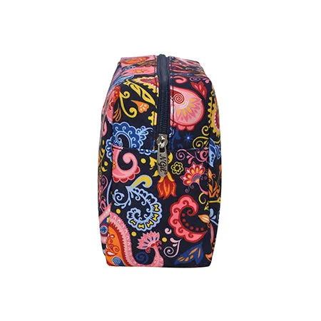 Paisley Whirl NGIL Large Cosmetic Travel Pouch