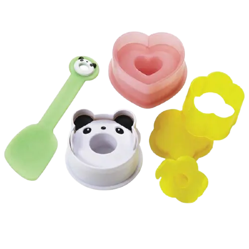 Panda Love Rice Mould Set