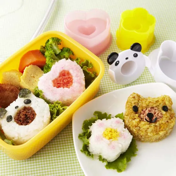 Panda Love Rice Mould Set