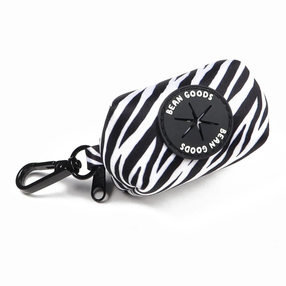 poop bag pouch - zebra ween