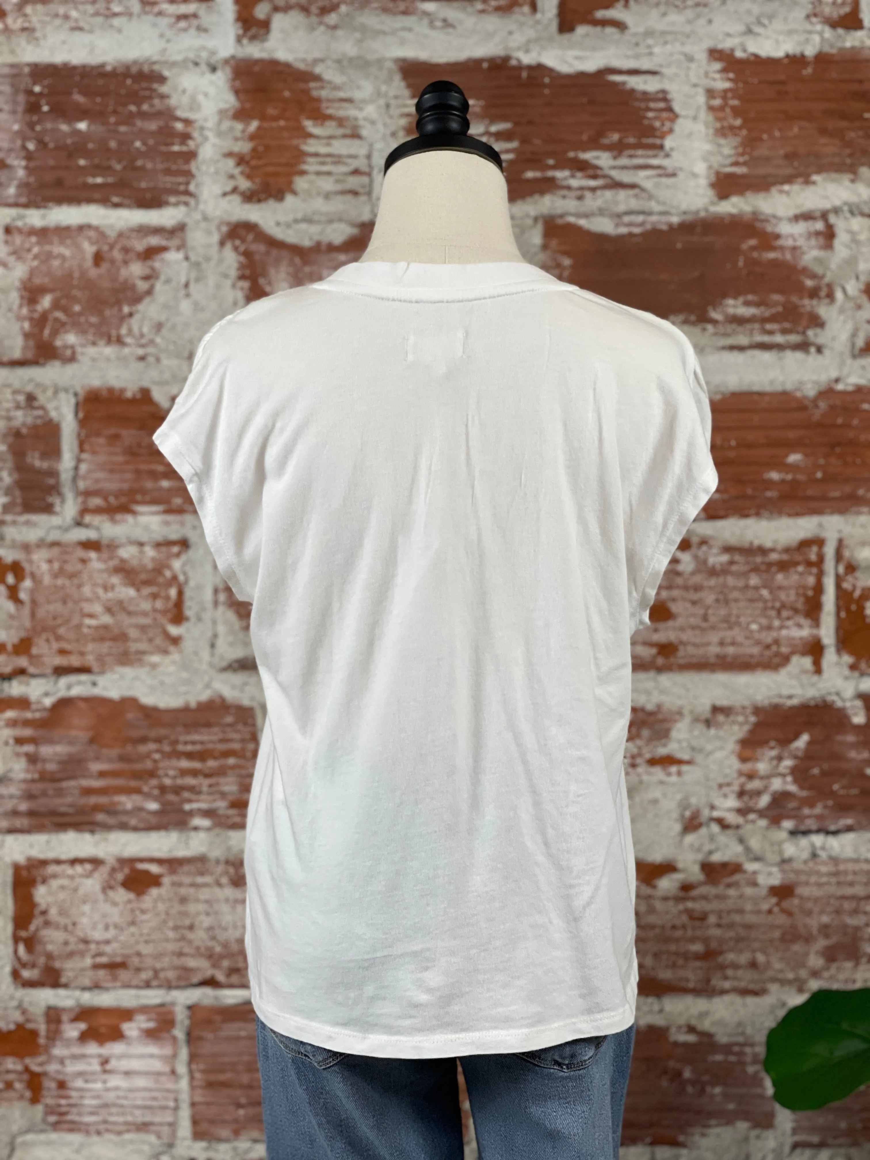 (Restock!) Thread & Supply Samantha Tee in White