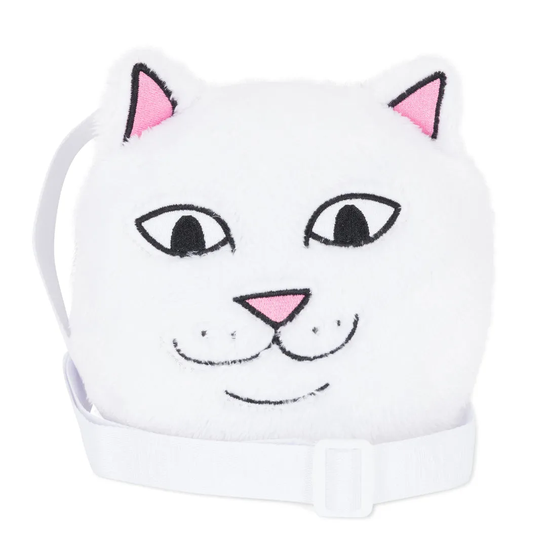 RIPNDIP LORD NERMAL SHERPA CROSSBODY BAG-WHITE