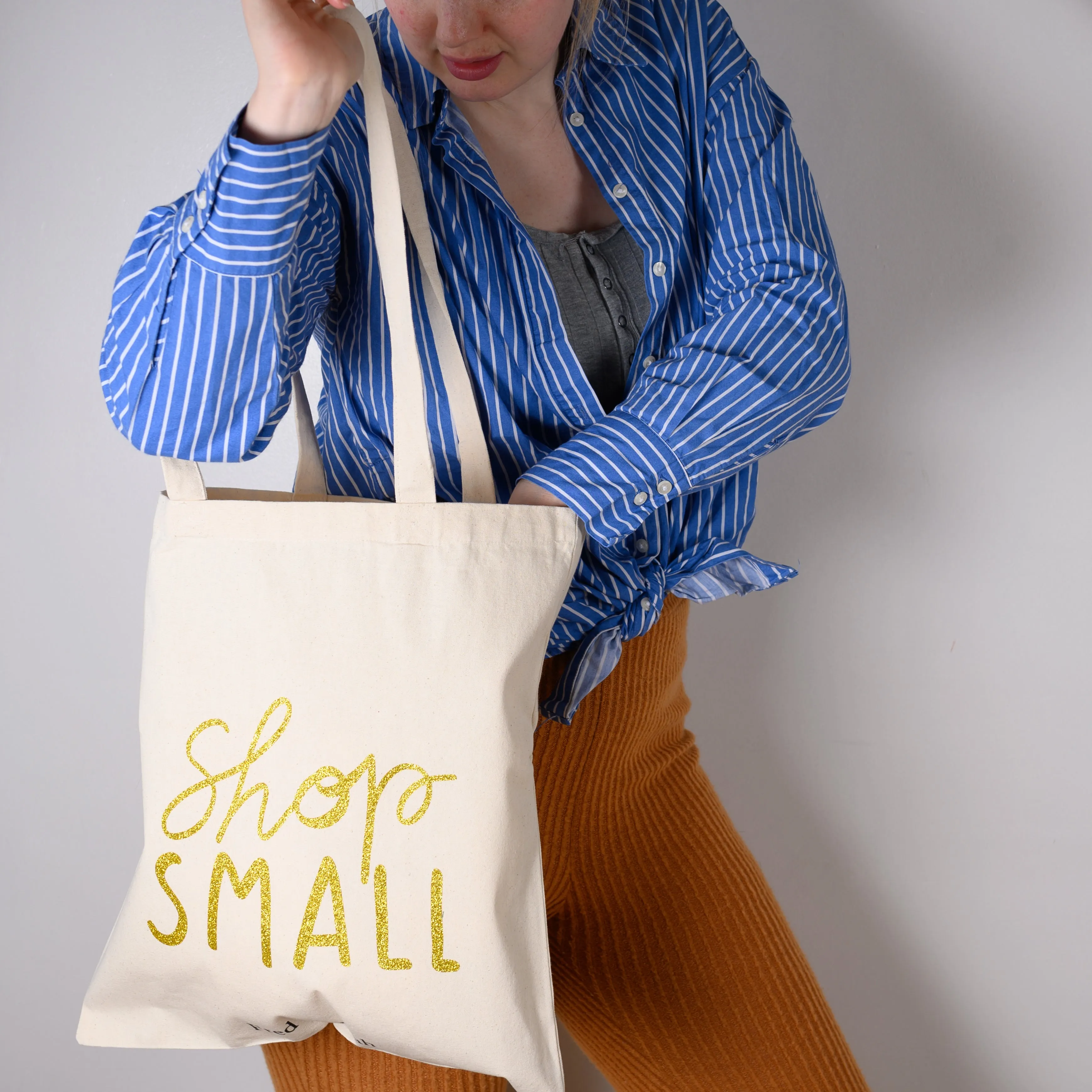 Shop Small Premium cotton Tote bag