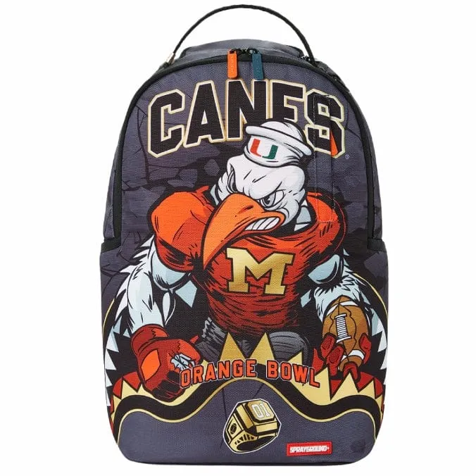 Sprayground Canes Muscle University Of Miami Backpack