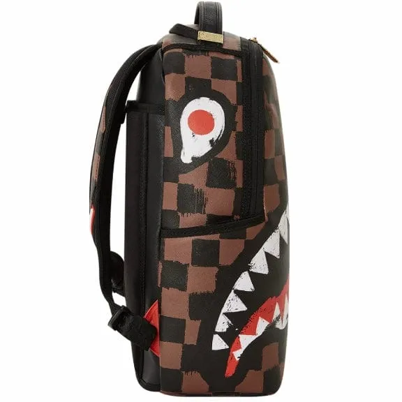 Sprayground Sharks In Paris Painted DLXVF Backpack