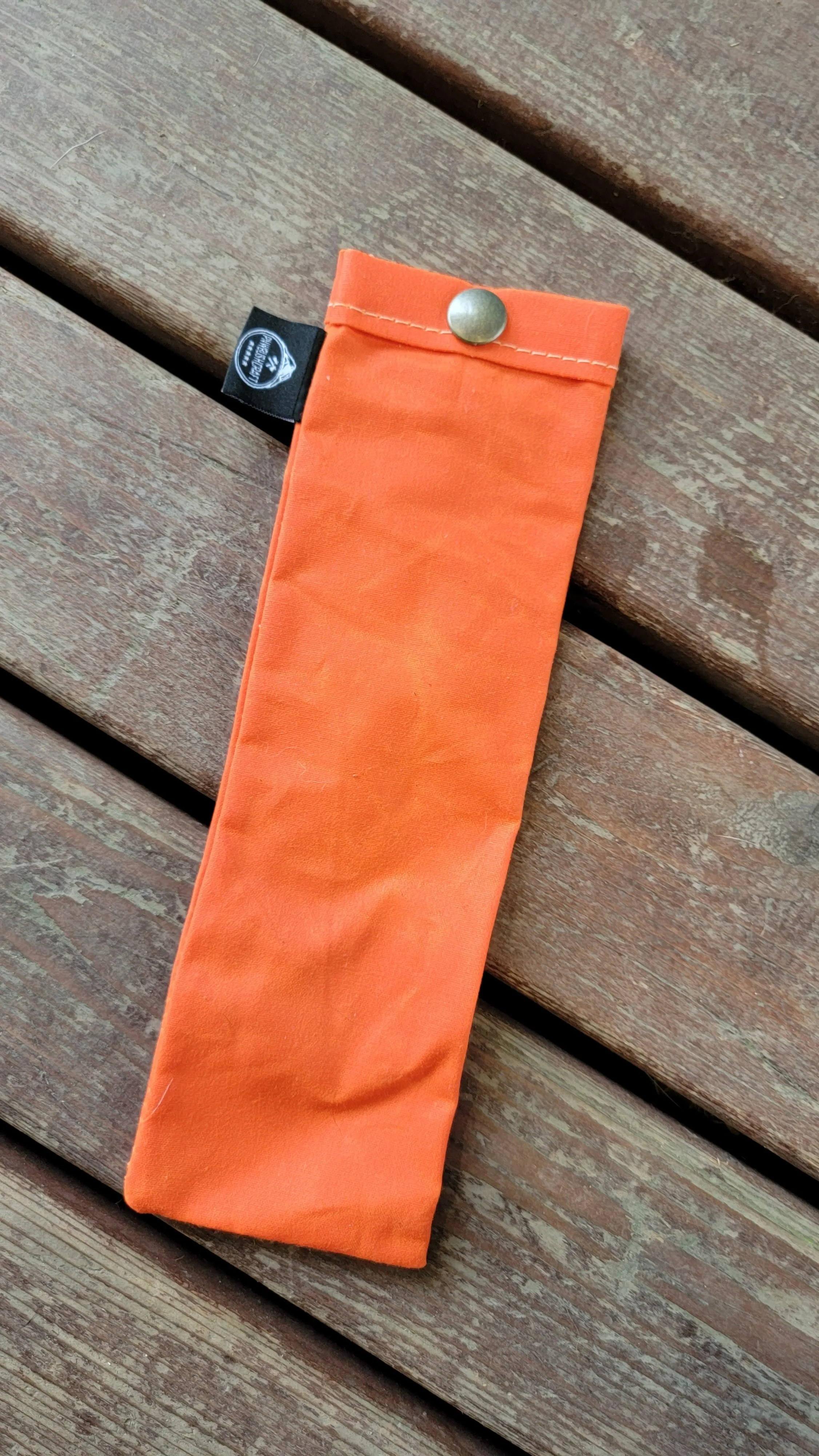 Tall Waxed Canvas Spork Bag For Your Gear