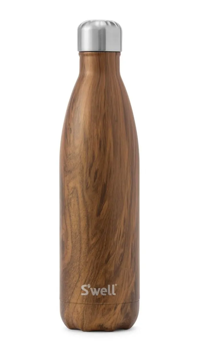 Teakwood - Stainless Steel S'well Water Bottle