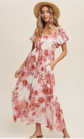 The Gertrude Floral Dress