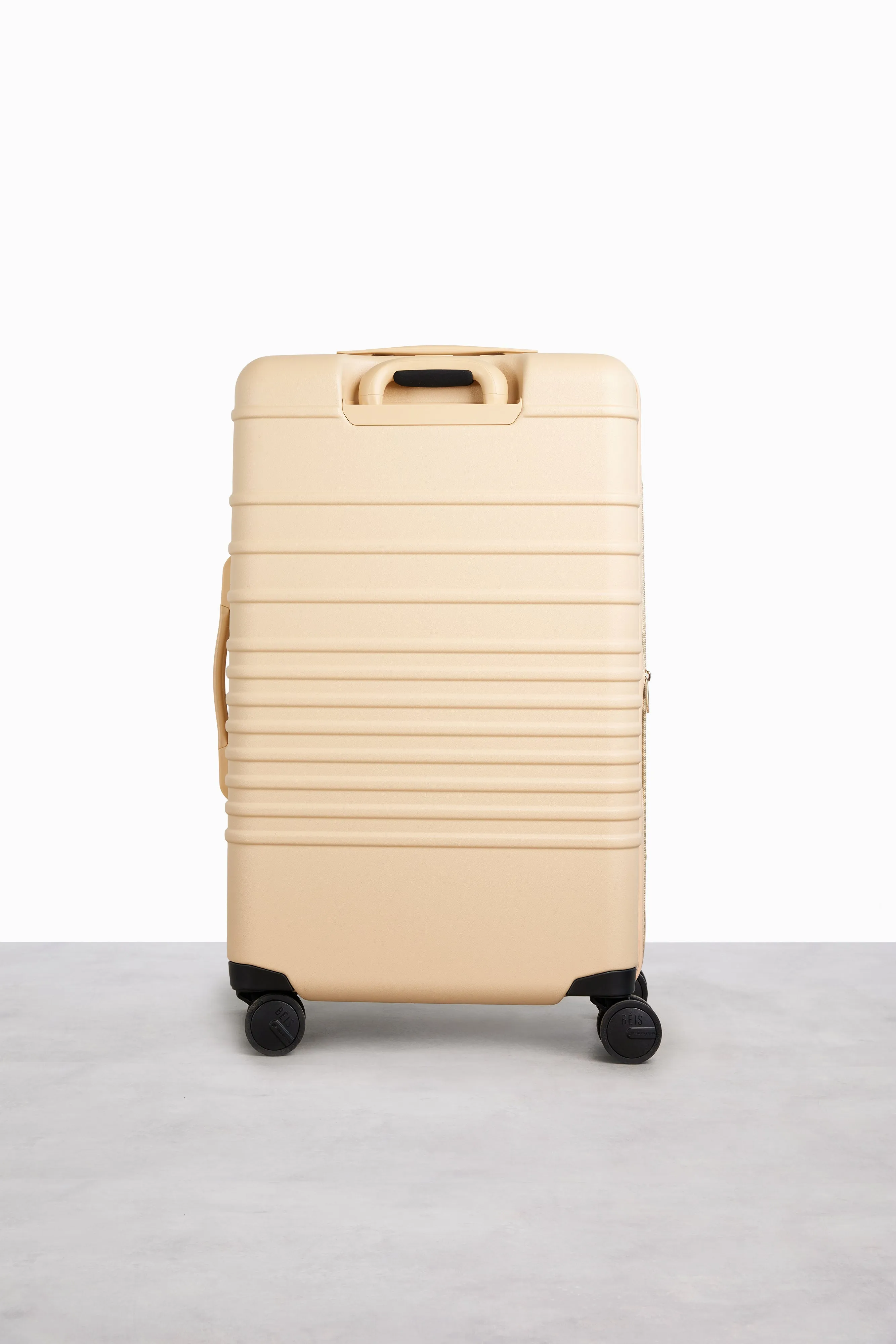 The Medium Check-In Roller in Beige