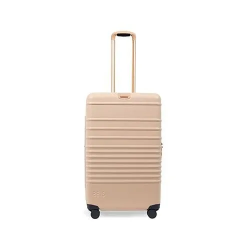 The Medium Check-In Roller in Beige