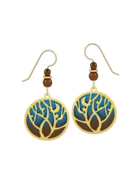 Tree, Moon & Stars Dangles by Adajio