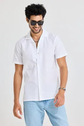 Twisted Line White Shirt